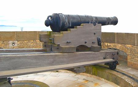 Cannon on Roof