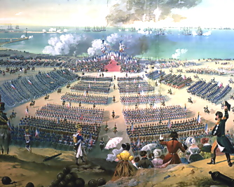Inspection of troops at Boulogne, 15 August 1804