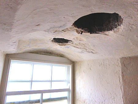 Smoke Holes in Martello Tower No.24